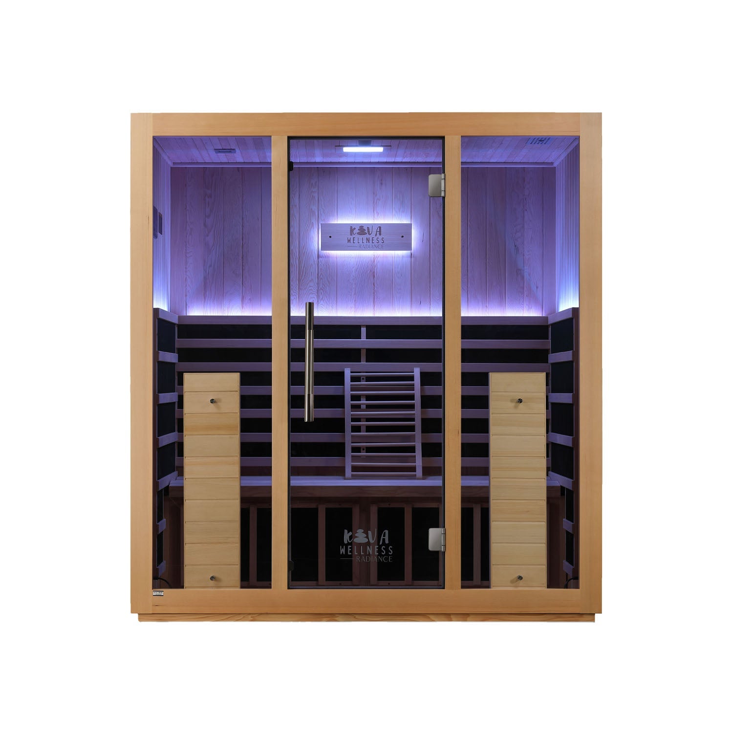 Sauna Kiva Radiance - Para 4 pessoas Infravermelho Full-Spectrum 
