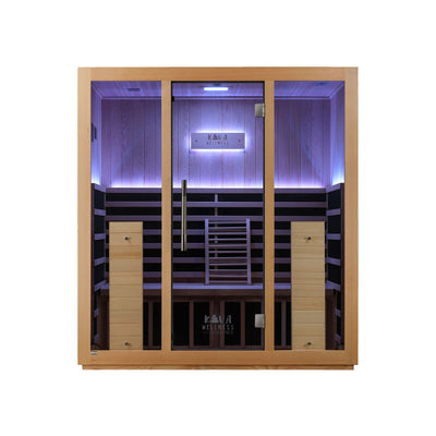 Sauna Kiva Radiance - Para 4 pessoas Infravermelho Full-Spectrum 
