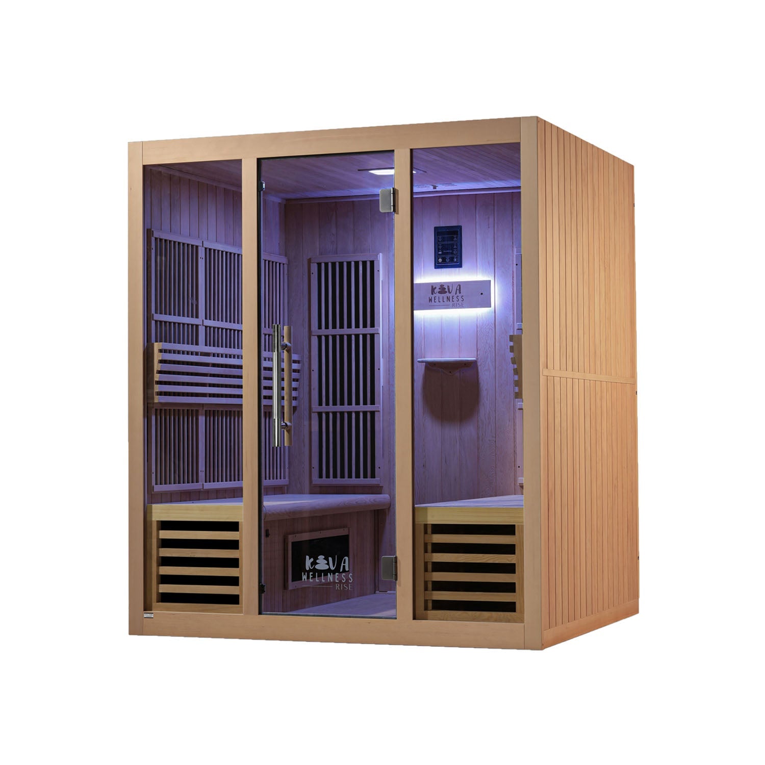 Sauna Kiva Rise - Para 4 pessoas Infravermelho Longo (FIR)