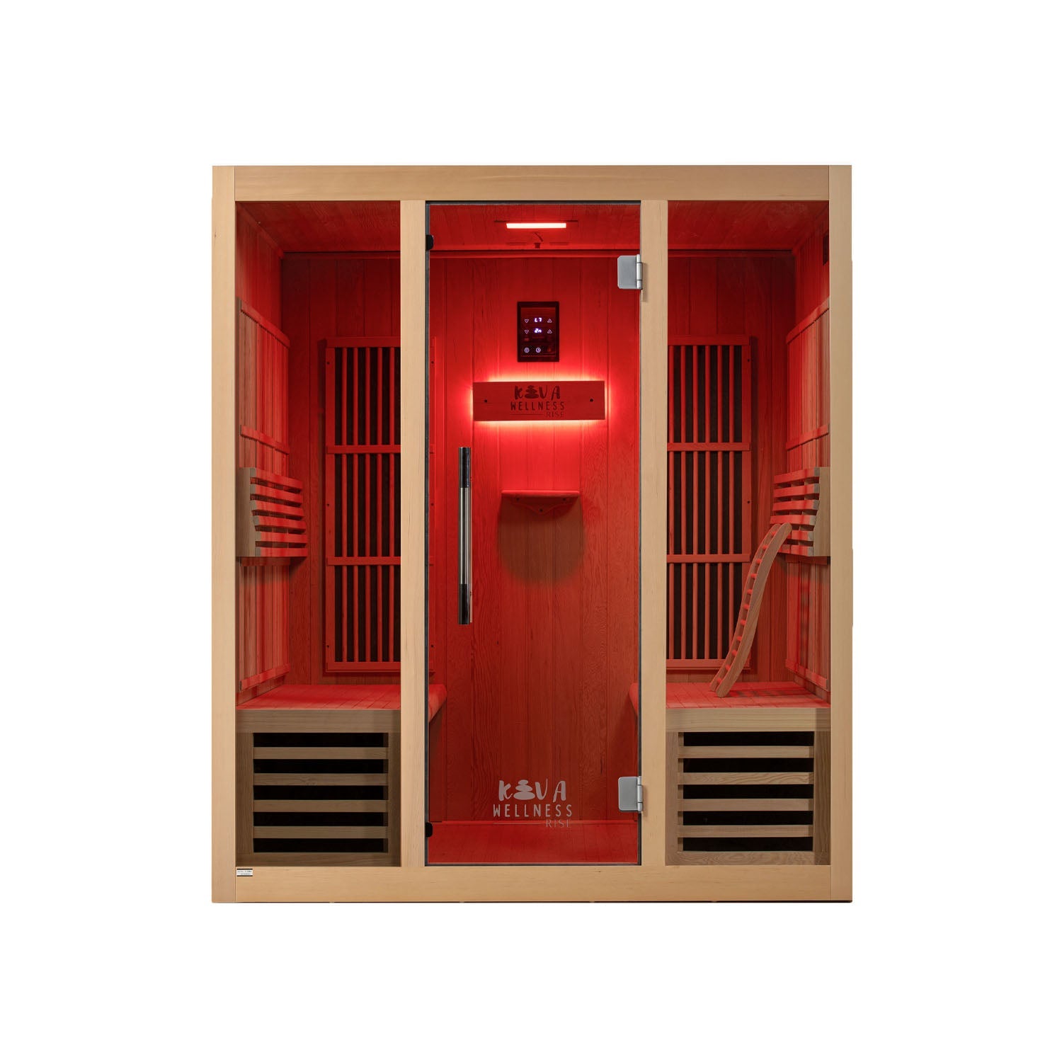 Sauna Kiva Rise - Para 4 pessoas Infravermelho Longo (FIR)