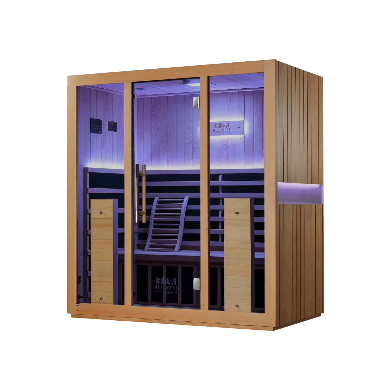 Sauna Kiva Radiance - Para 4 pessoas Infravermelho Full-Spectrum 