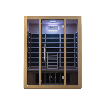 Sauna Kiva Rise - Para 3 pessoas Infravermelho Longo (FIR)